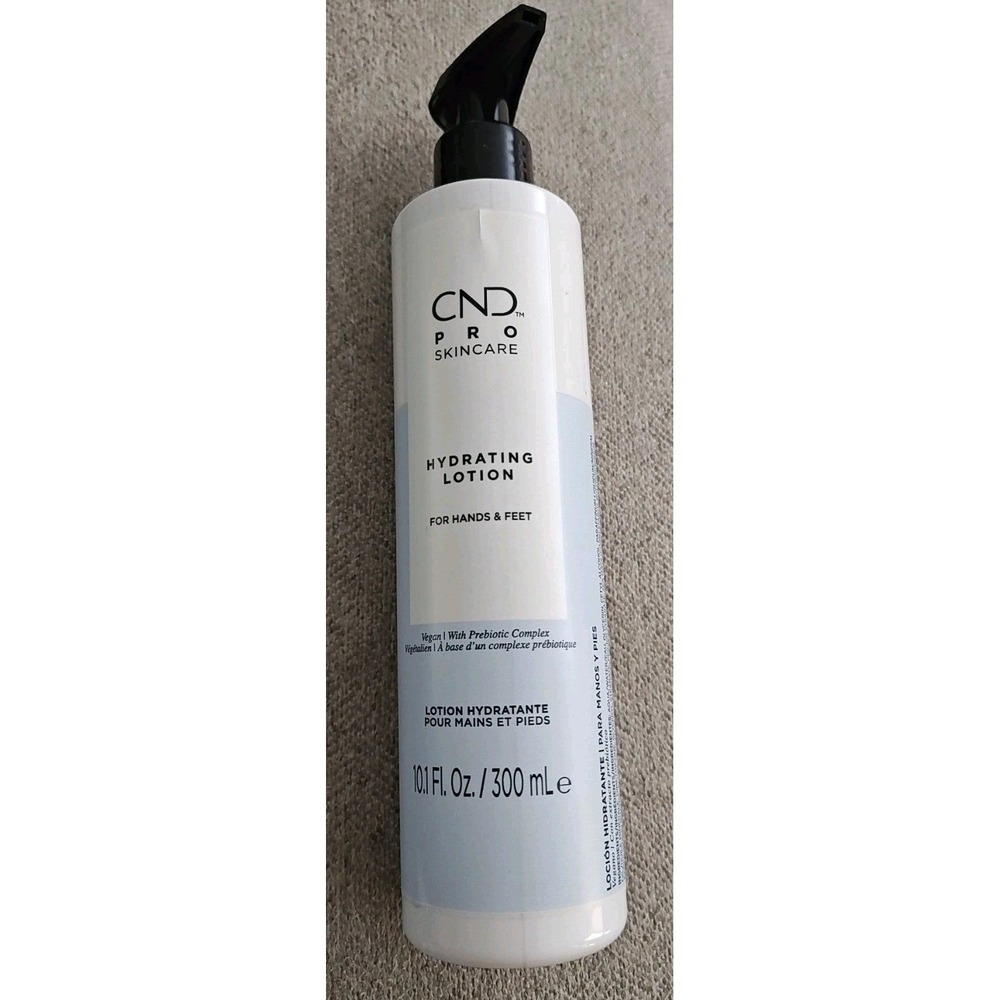 New CND Pro Skincare Hydrating Vegan Lotion For Hands and Feet 10.1 FL‎ OZ